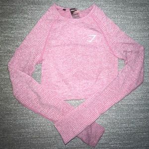 Gymshark vital seamless long sleeve crop top